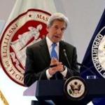 Secretary of State John F. Kerry spoke at MIT Monday. 